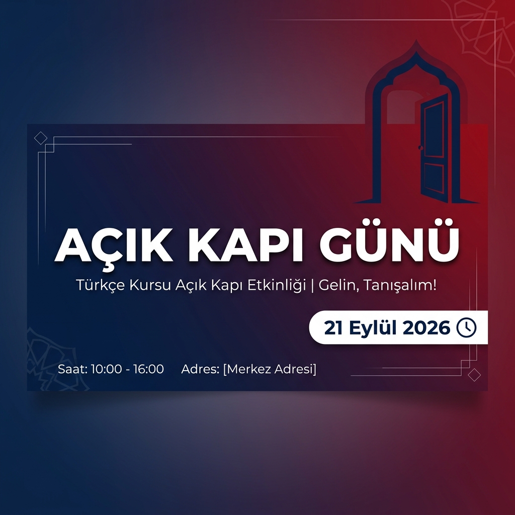 Açık Kapı Günü: Kampüsümüze davetlisiniz